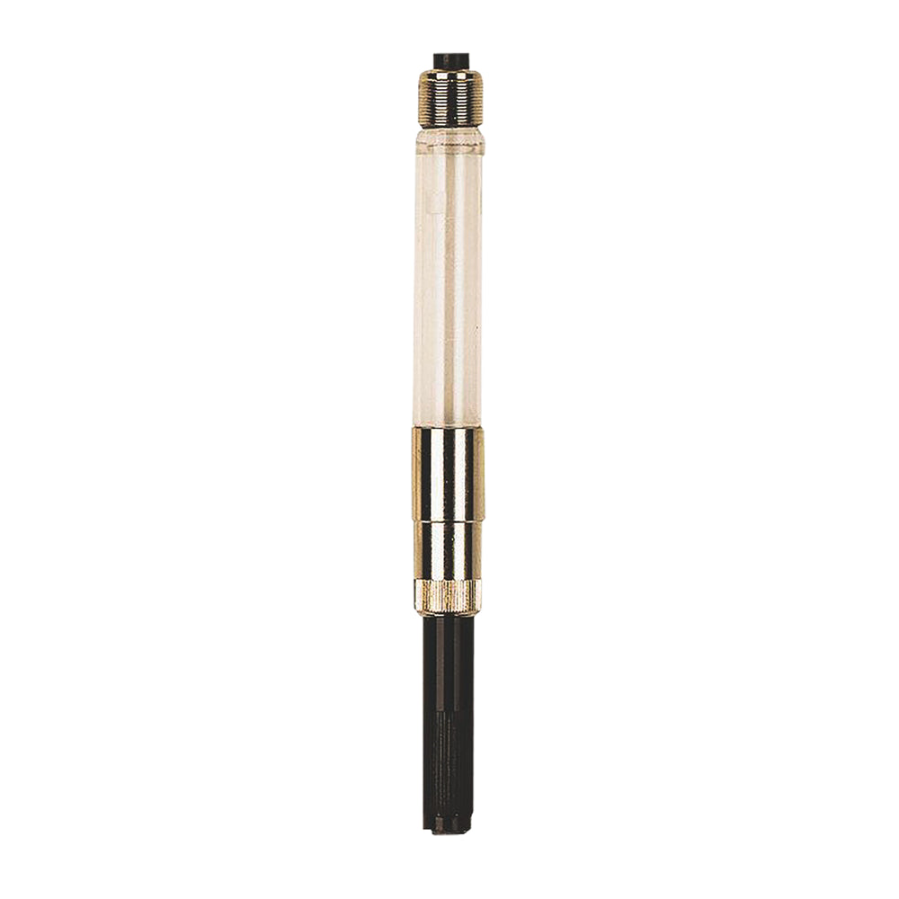 Pompe Waterman haut de gamme pour stylos plumes, présentée sur un fond blanc. Cet accessoire permet de recharger les stylos plumes Waterman avec de l'encre en bouteille, offrant une solution durable.