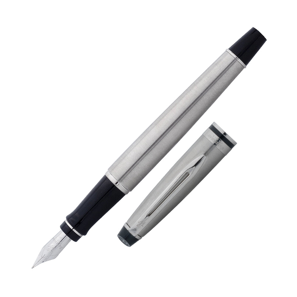STYLO PLUME WATERMAN ALLURE ACIER LISSE NEUF
