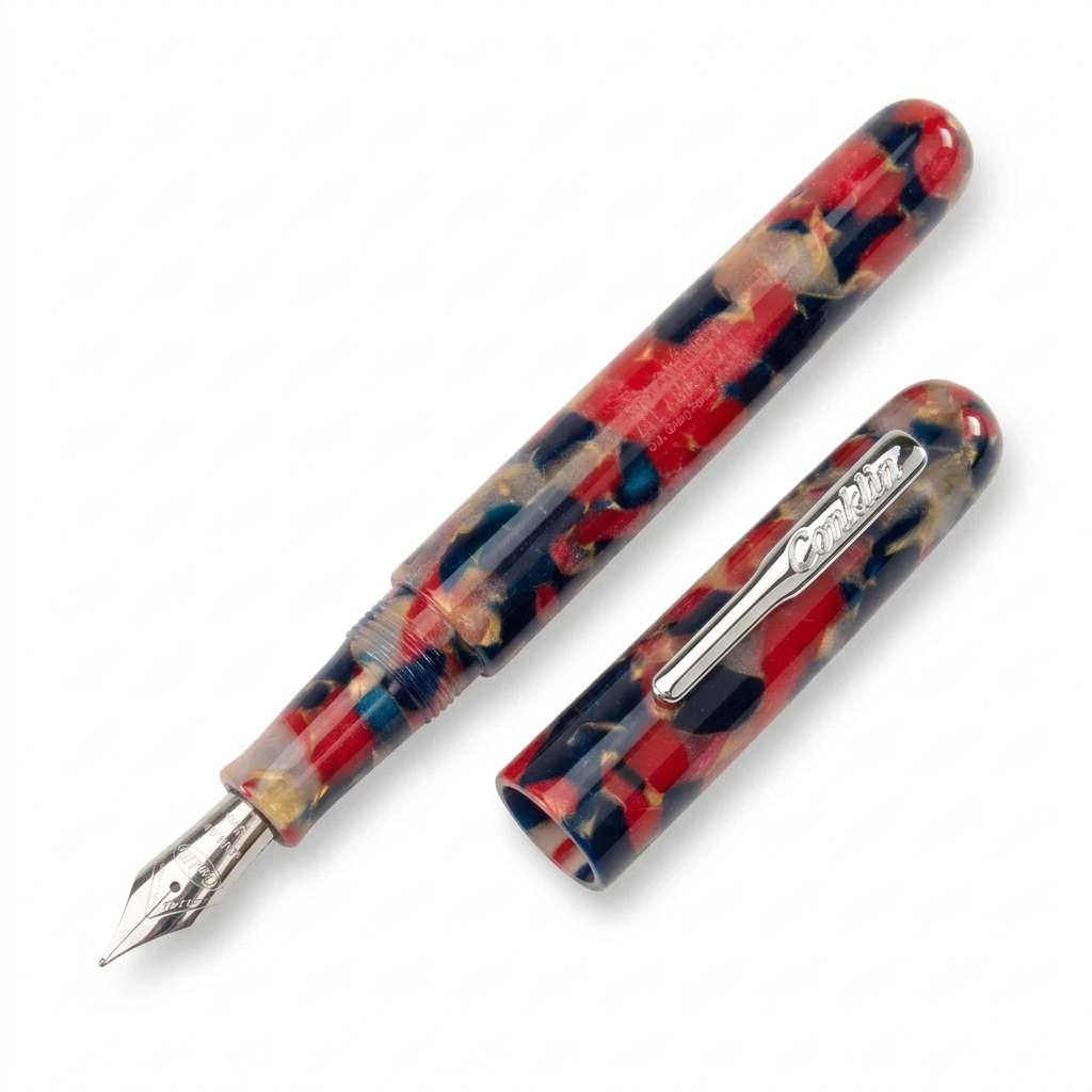 Aperçu du stylo ouvert orienté à 45°