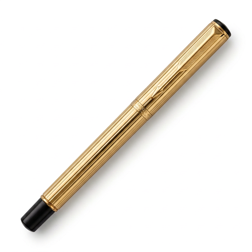 Parker 88 / Rialto Corinth – Stylo roller doré